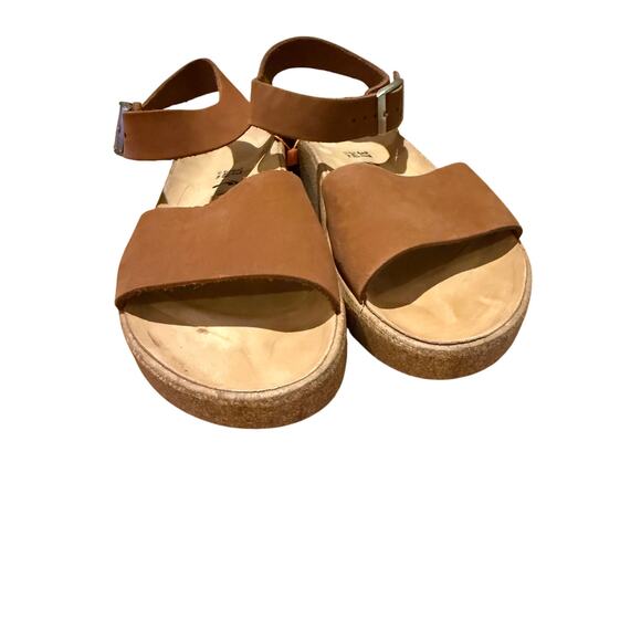 NWOT Birkenstock Papillio Glenda Wedge Sandals – Cognac, Women’s Size 6 - Picture 6 of 9